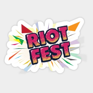 Riot fest Sticker